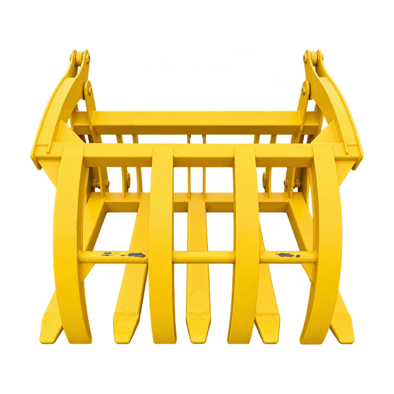 Yellow grapple — front view