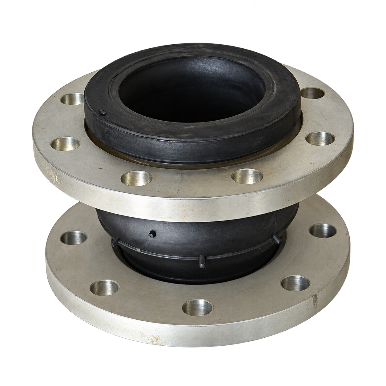 Flanges and rubber joints