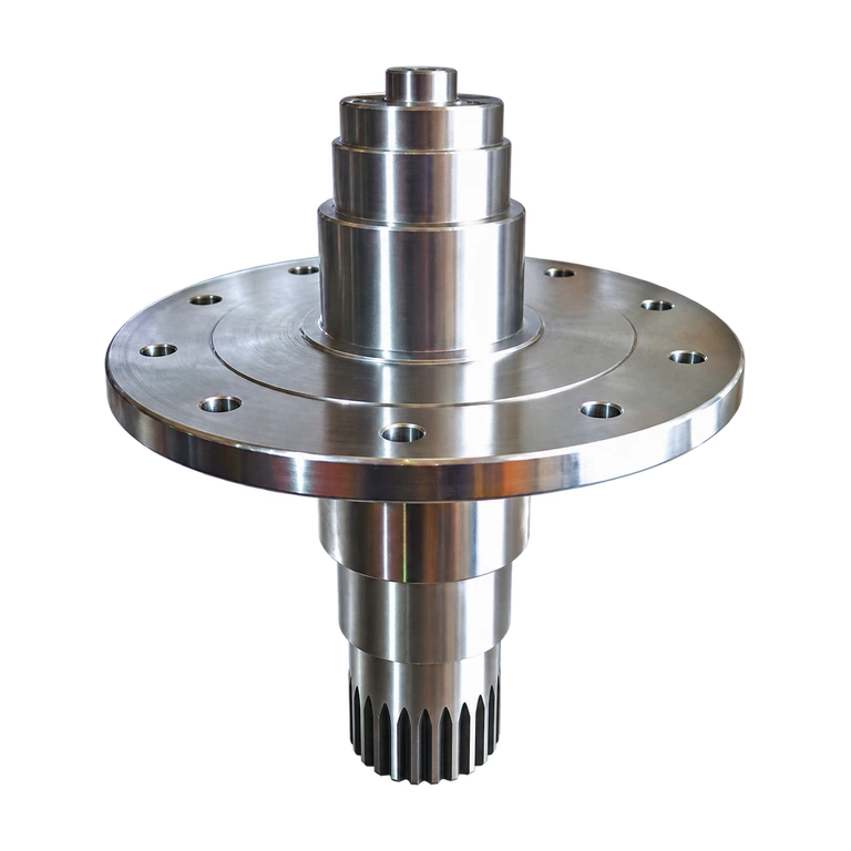 Flanged Bevel Gear Shaft