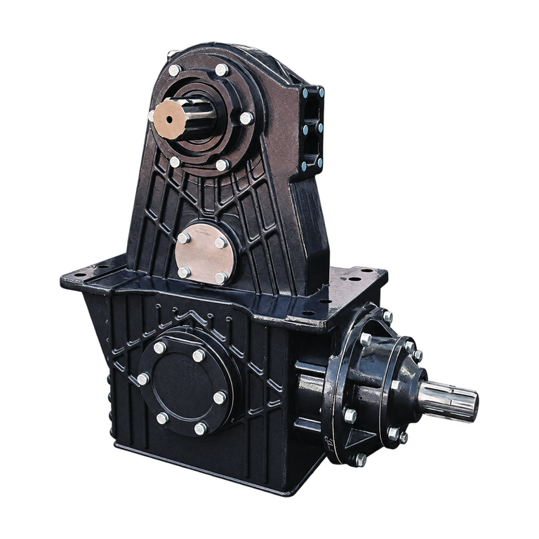 Agricultural gearbox housing assembly